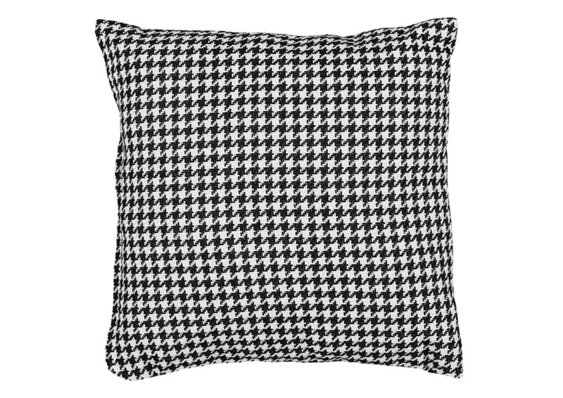 Gingham cushion cushion