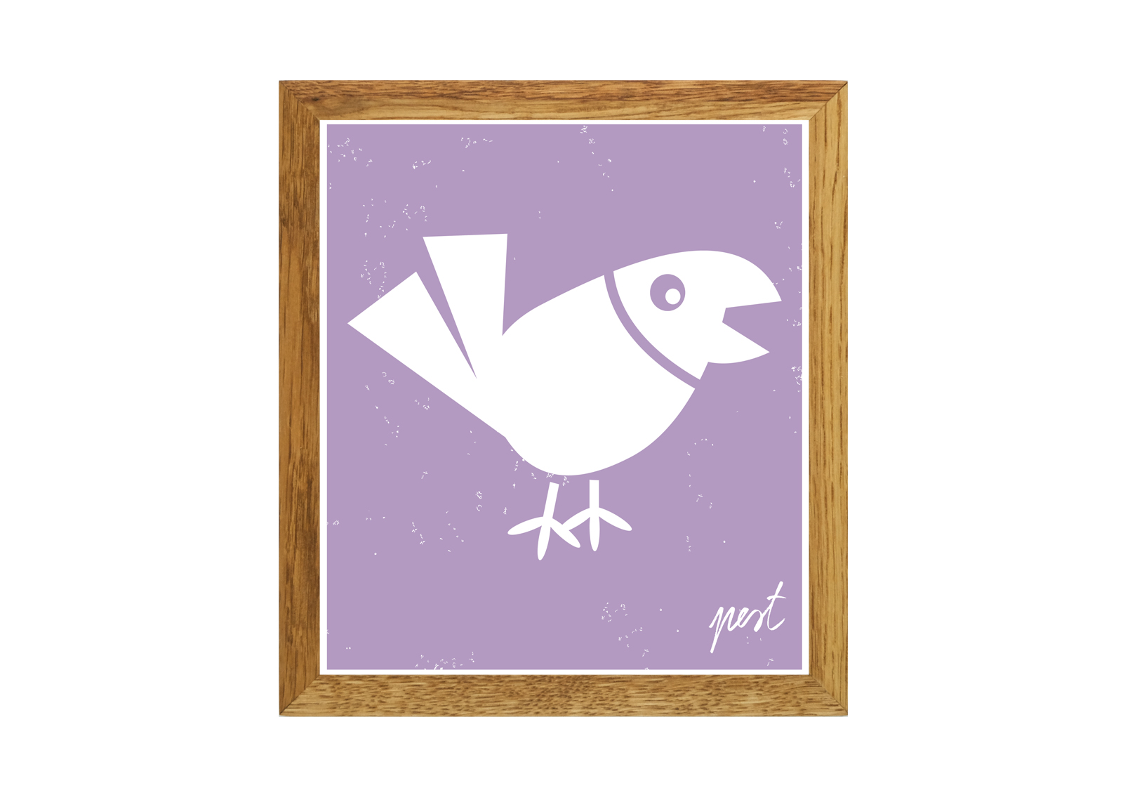 Pest Froke Violet poster