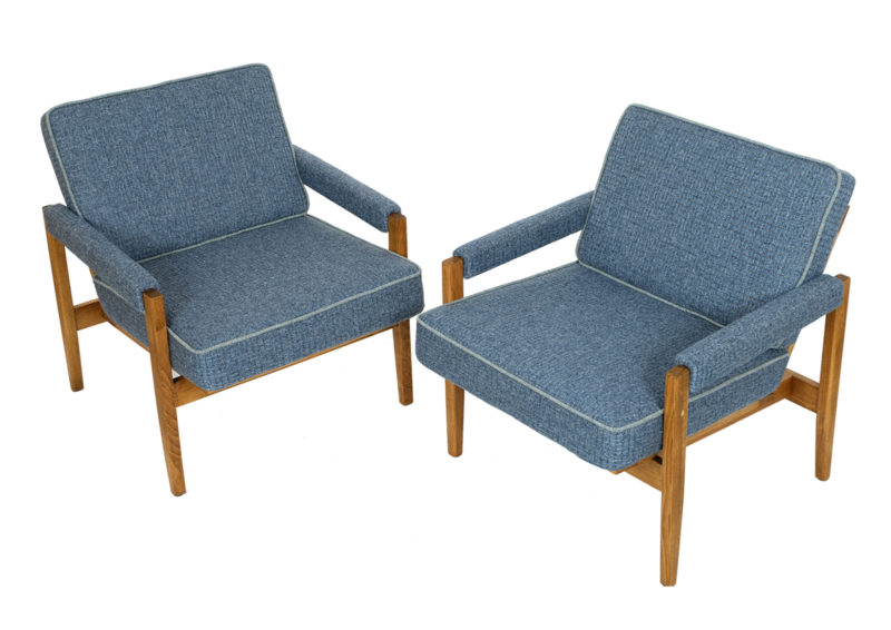 Armchair type 1072/B produced in 70s by Bytom Furniture Factories Armchair PRL