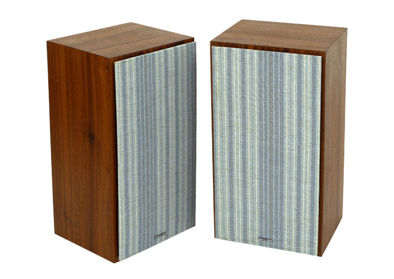 PHILIPS FB 253 HiFi Speakers. Classic Vintage. Fully revitalized. PHILIPS FB 253 HiFi Speakers, vintage speakers