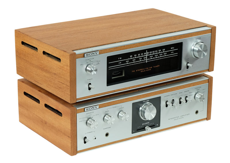 Sony TA 1010 HI-FI Stereo Amplifier. Analog Tuner Sony ST 5600 HI-FI Stereo. Classic Vintage. Completely revitalized. Sony TA 1010 Stereo Amplifier