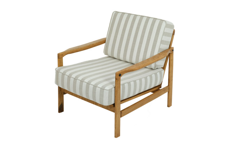 armchair after renovation