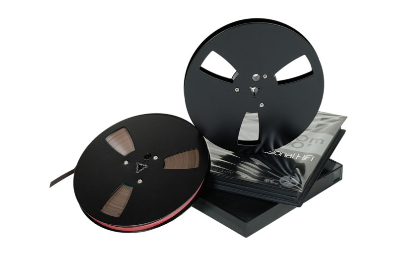 Szpule aluminiowe BASF 18cm. Taśma BASF DPR 26. Classic Vintage. Black Reel to reel. BASF DPR 26