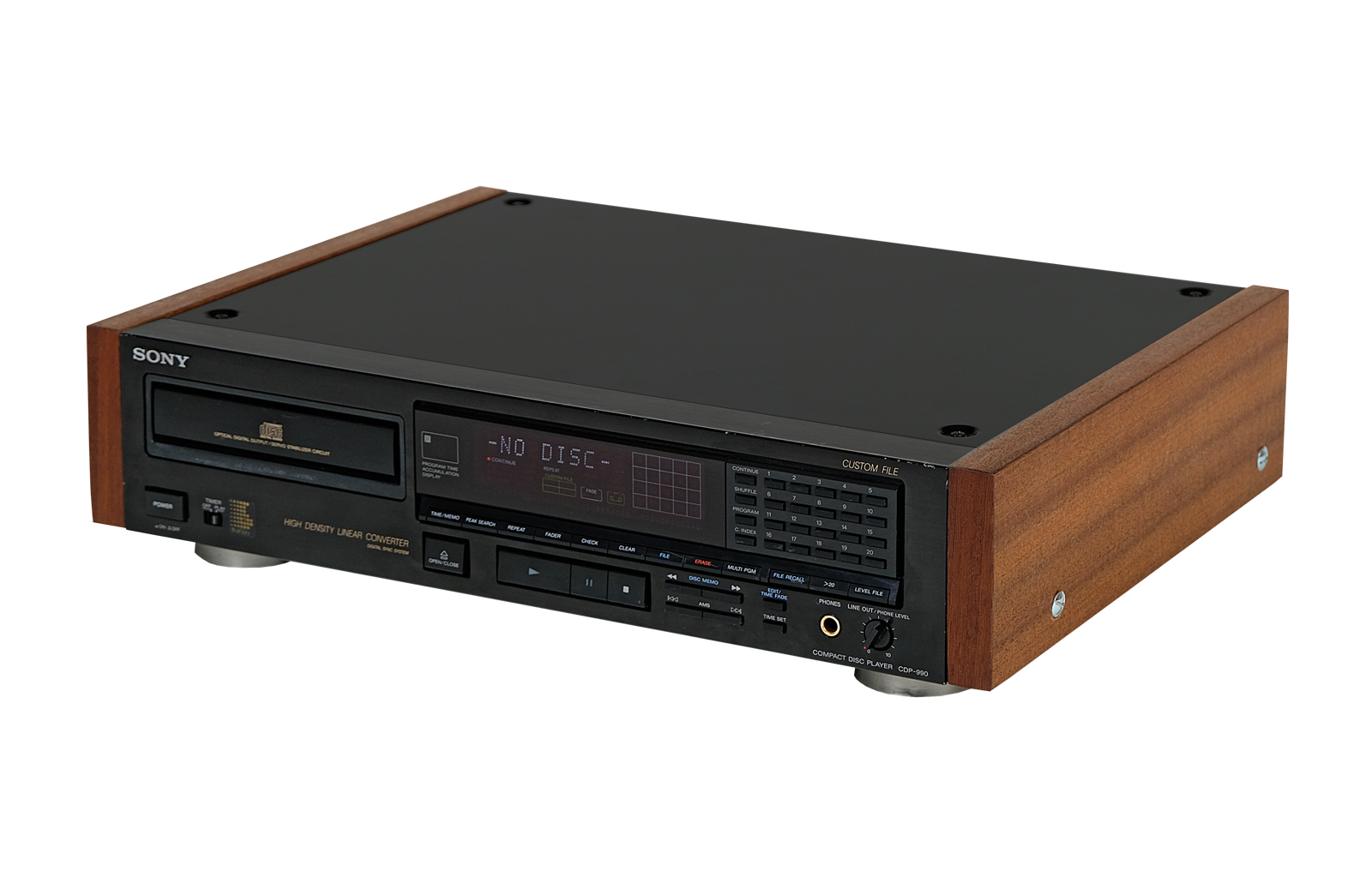Sony CDP 990, audio vintage, odtwarzacz CD