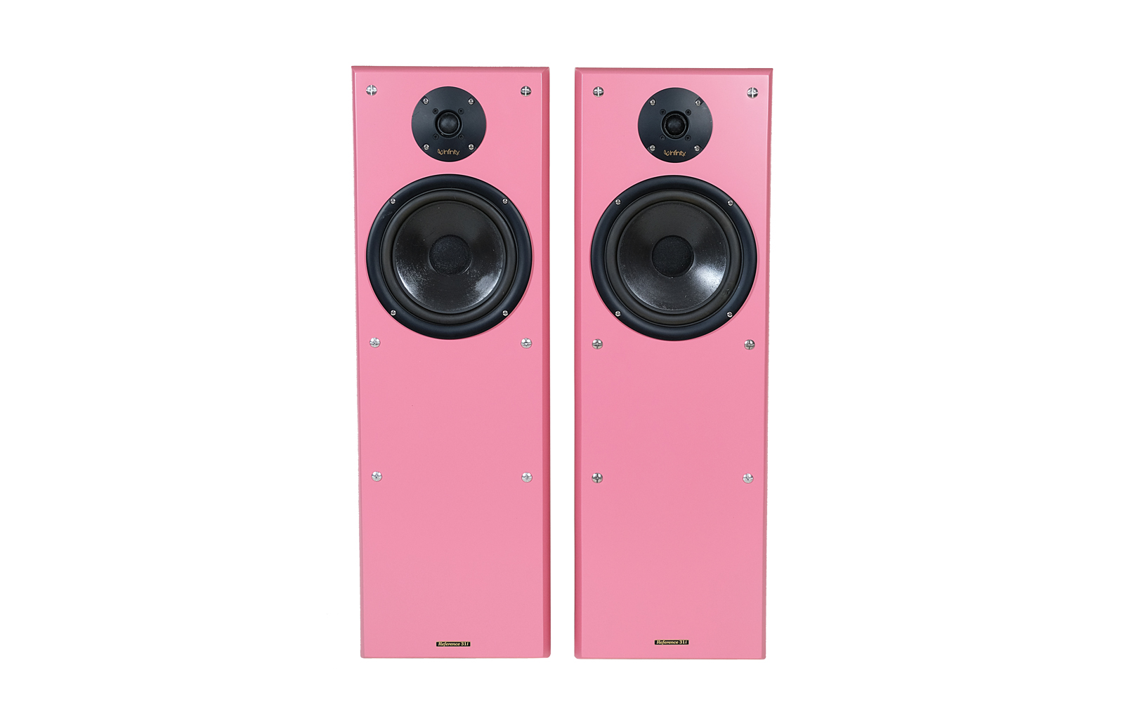 Infinity Reference 31I speakers. Fully revitalized. Pink Cadillac ...