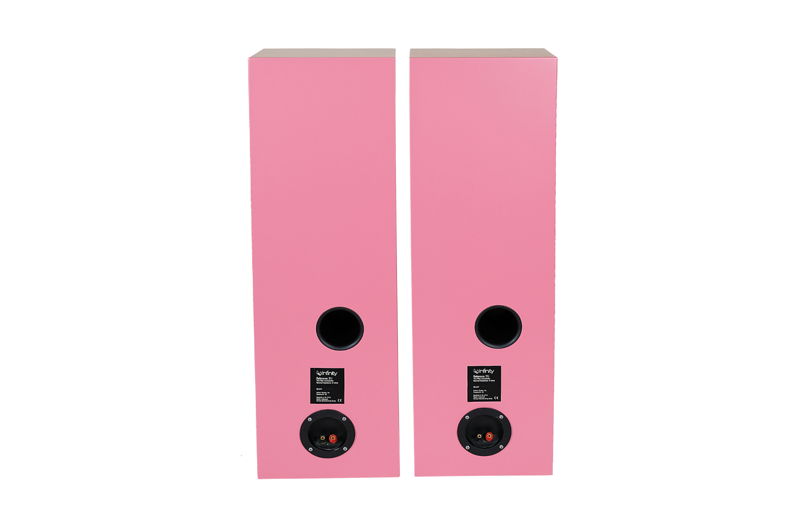 Infinity Reference 31I speakers. Fully revitalized. Pink Cadillac ...