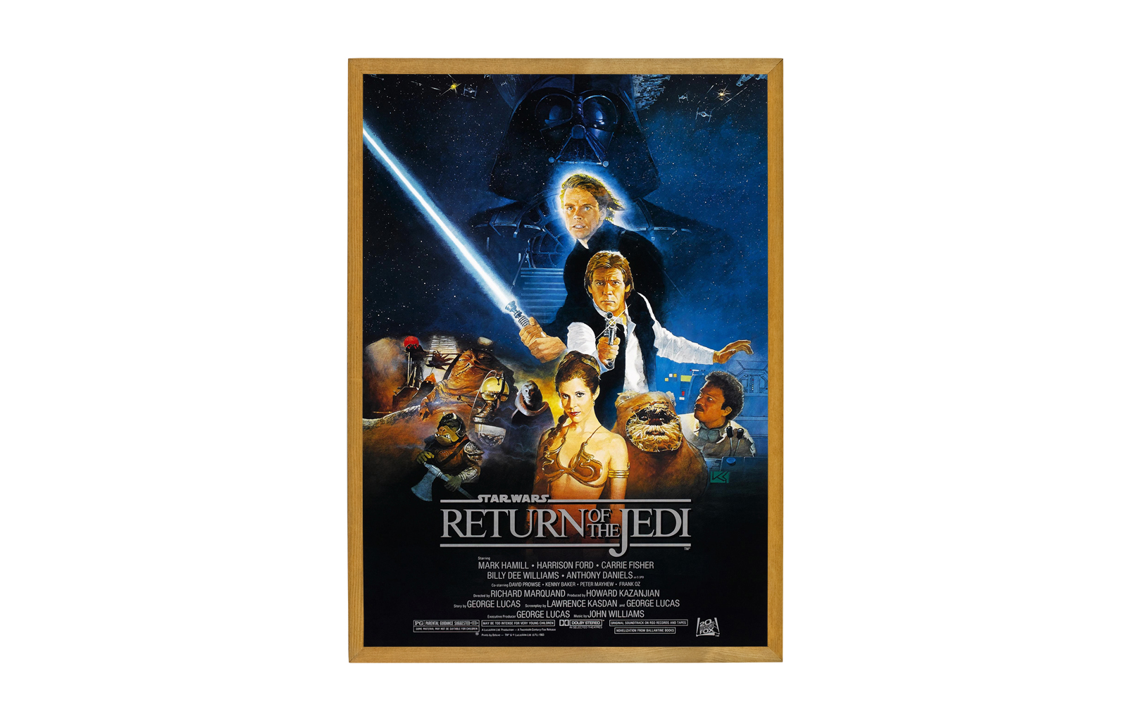 Star Wars. Return of the Jedi film poster