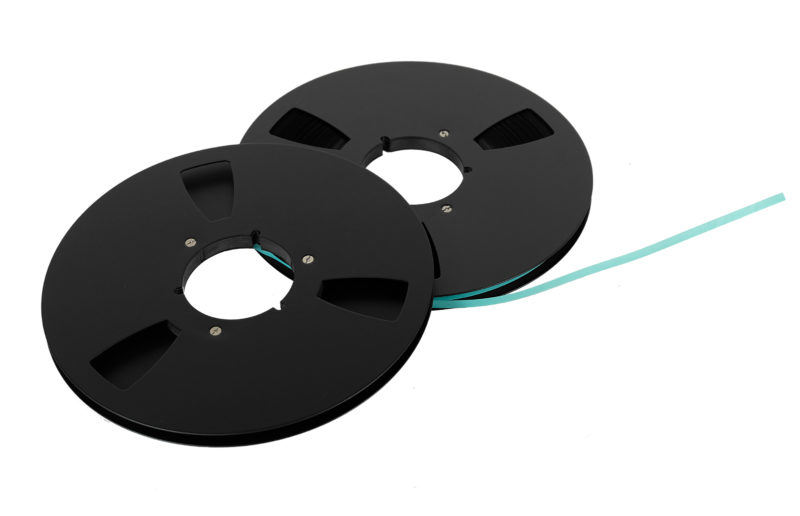 REVOX 26,5cm aluminum spools. REVOX Professional 601 tape