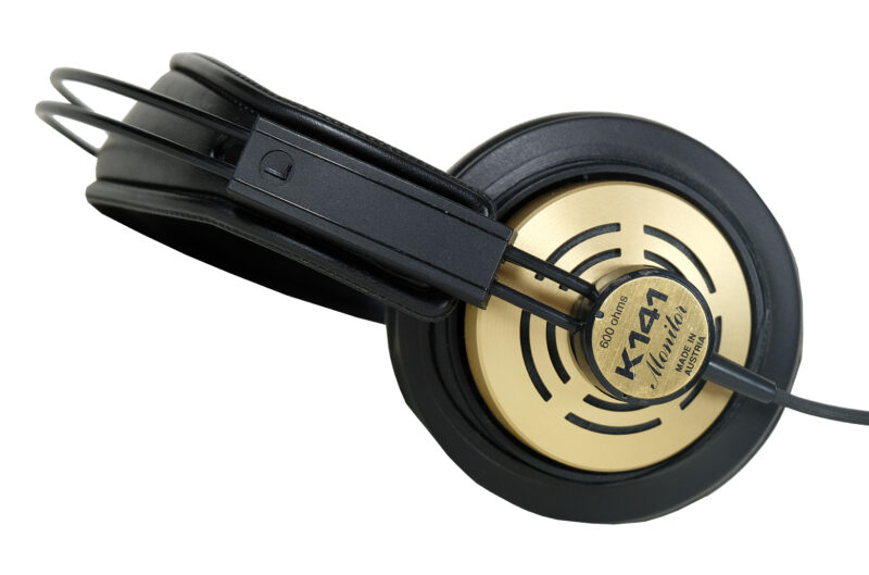 Słuchawki AKG 141 Monitor. Classic Vintage. Cena ze standem. AKG 141 monitor, słuchawki vintage