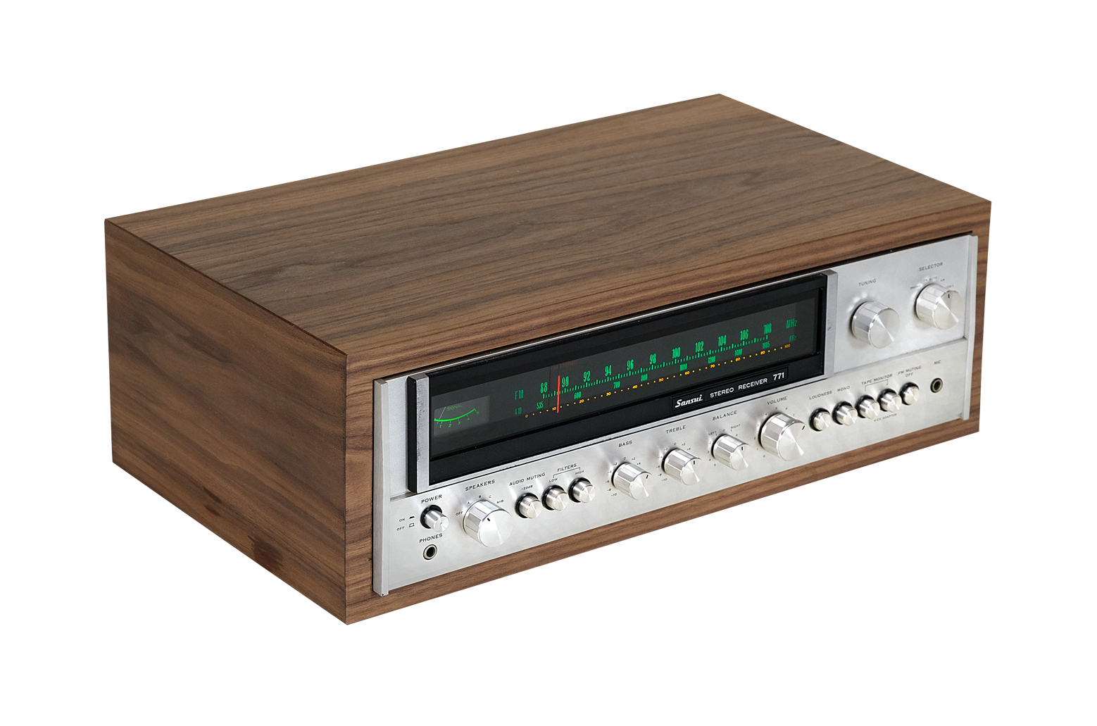 Sansui 771 wood case, wood case, sansui 771