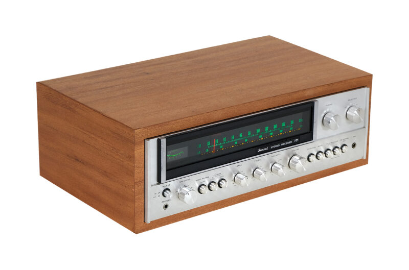 Sansui 771 wood case, wood case, sansui 771