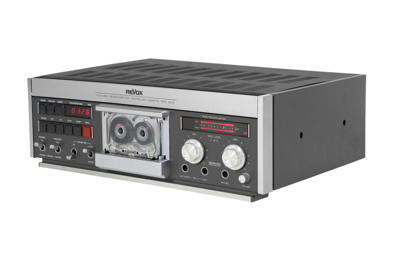 Magnetofon kasetowy Revox B 710 MK II. Classic Vintage. Po całkowitej rewitalizacji. Revox B 710 MK II, audio vintage