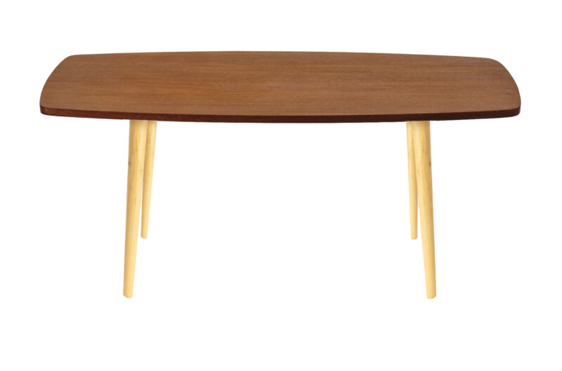 Ława kawowa PRL, patyczak (jamnik) Po całkowitej rewitalizacji. Ława kawowa PRL, meble prl, stolik kawowy