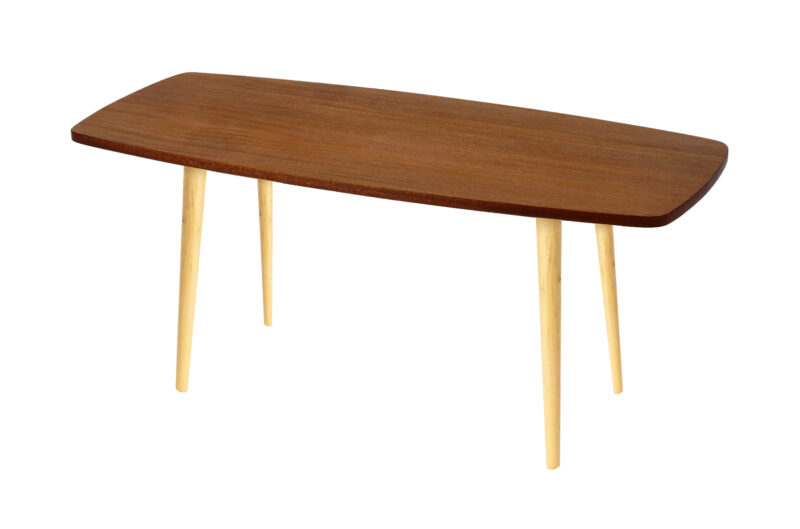 Ława kawowa PRL, patyczak (jamnik) Po całkowitej rewitalizacji. Ława kawowa PRL, meble prl, stolik kawowy