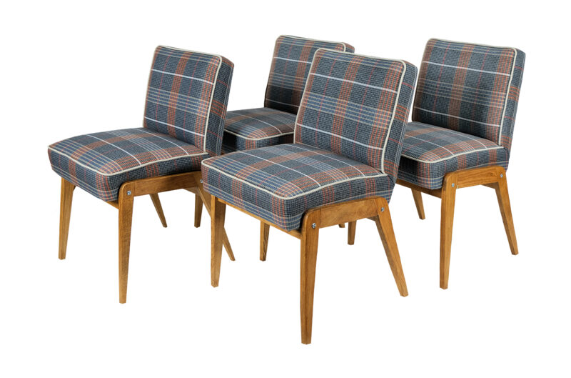 Fotelik AGA PRL, projektu prof. Józefa Chierowskiego. Po całkowitej rewitalizacji. Cena za komplet. Fotelik AGA, Aga Chierowskiego, prl